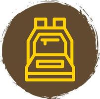 Backpack Vector Icon Design