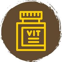 Vitamins Vector Icon Design