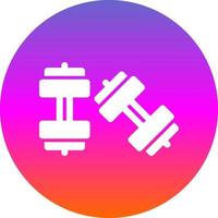 Dumbells Vector Icon Design