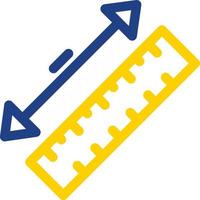 Measuring Tape Vector Icon Design