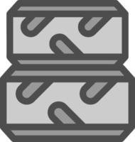 Tire Vector Icon Design