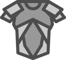 Armor Line Vector Icon Design