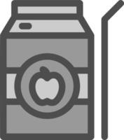 Apple Juice Vector Icon Design