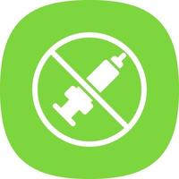 No Steroids Vector Icon Design