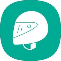 Helmet Vector Icon Design
