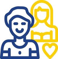 Relationship Vector Icon Design