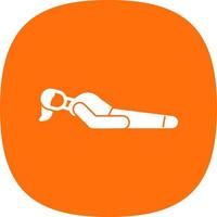 Fish Pose Vector Icon Design