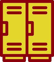 Locker Vector Icon Design