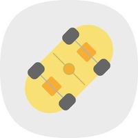 Skateboarding Vector Icon Design