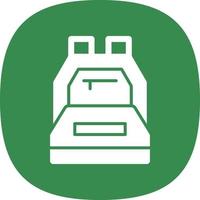 Backpack Vector Icon Design