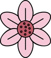 Cherry Blossom Icon vector