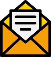 Newsletter Vector Icon Design