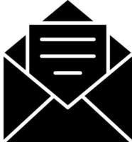 Newsletter Vector Icon Design