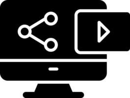 Sharing Content Vector Icon Design