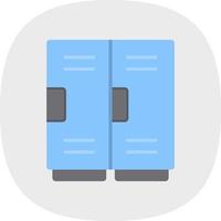 Locker Vector Icon Design