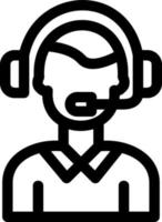 Customer Support Vector Icon Design