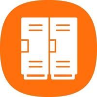 Locker Vector Icon Design