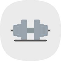 Barbells Vector Icon Design