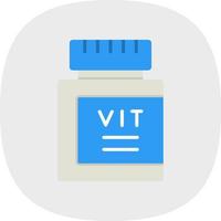 diseño de icono de vector de vitaminas