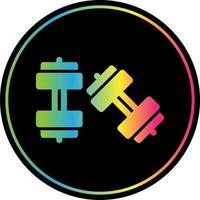 Dumbells Vector Icon Design