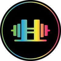 Barbells Vector Icon Design