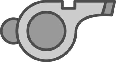 Whistle Vector Icon Design