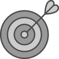 Darts Vector Icon Design