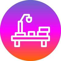 Statistical Analysis Vector Icon Design