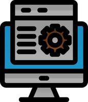 Web Maintenance Vector Icon Design