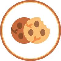 diseño de icono de vector de galletas