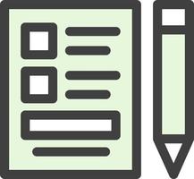 Unstructured Data Vector Icon Design