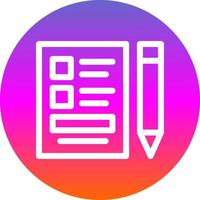 Unstructured Data Vector Icon Design