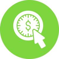 Pay Per Click Vector Icon Design