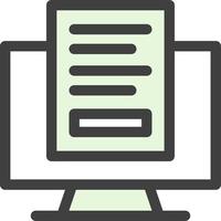 Predictive Analytics Vector Icon Design