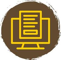 Predictive Analytics Vector Icon Design