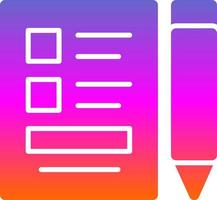 Unstructured Data Vector Icon Design