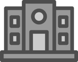 Cloud Based Architecture Vector Icon Design
