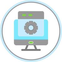 Web Optimization Vector Icon Design
