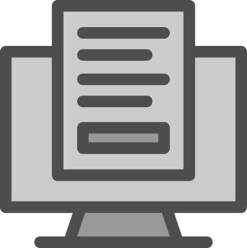 Predictive Analytics Vector Icon Design