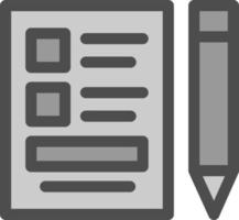 Unstructured Data Vector Icon Design