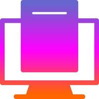 Predictive Analytics Vector Icon Design