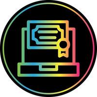 Forecasting Model Vector Icon Design