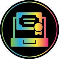 Forecasting Model Vector Icon Design