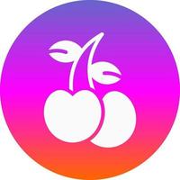 Cherry Vector Icon Design