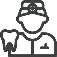 Dentist Vector Icon Design