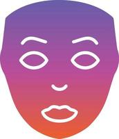 Facial Plastic Surgery Vector Icon Design