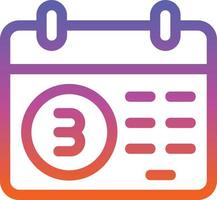 Calendar Vector Icon Design