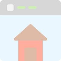 Homepage Vector Icon Design