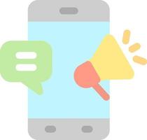 Sms Marketing Vector Icon Design