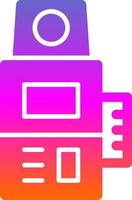 Camera Meter Flat Icon vector